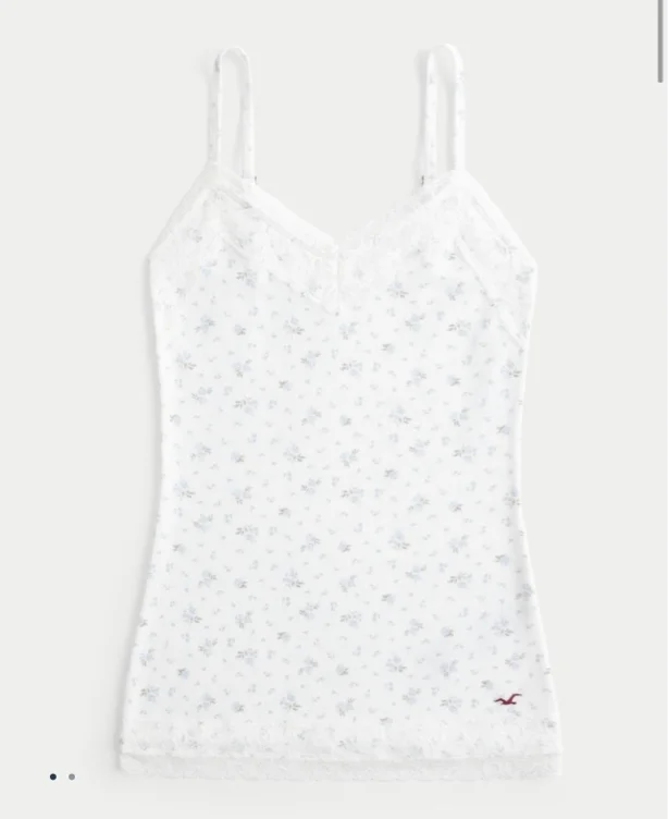 Lace Trim Layering Cami