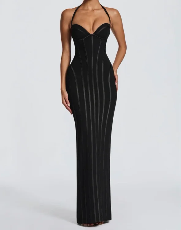 Nigella Maxi Dress - Black