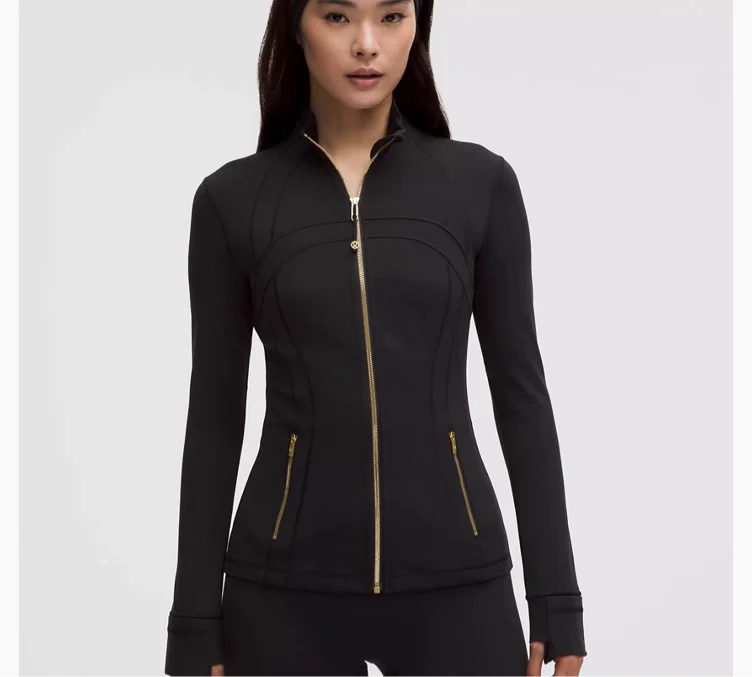 Define Jacket *Nulu - Black/Gold - 2