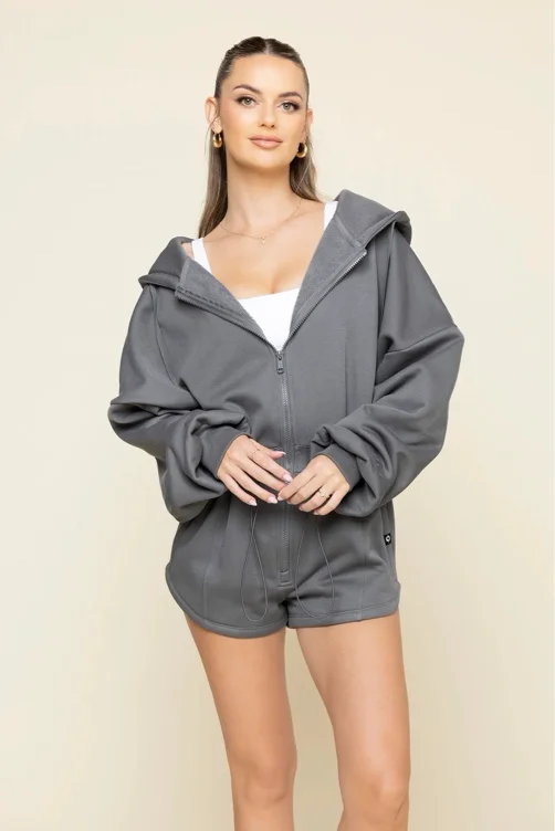 Cloud Romper - Game Time Green or Smoke