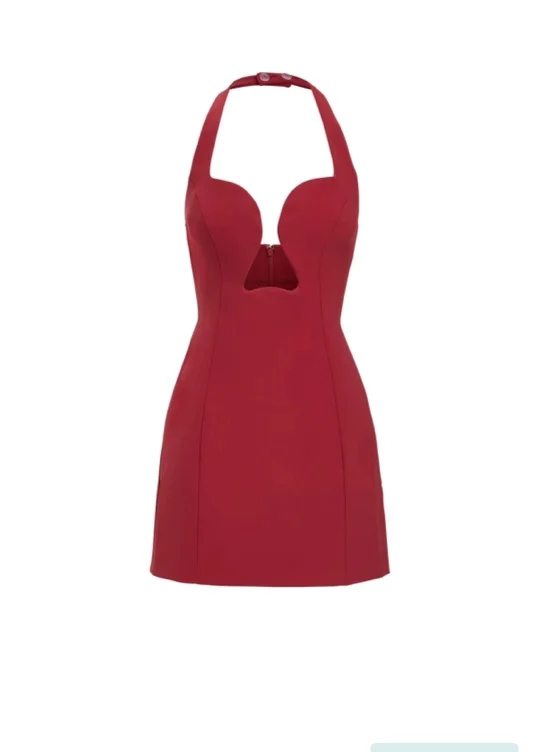 Kookai Alto Low Cut Mini Dress