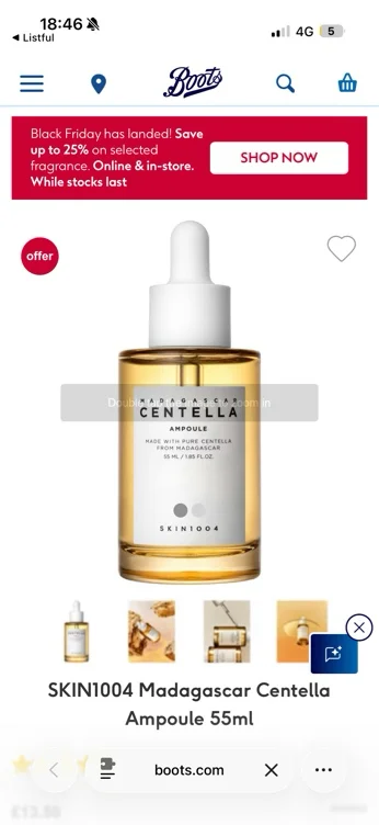 SKIN1004 Madagascar Centella Ampoule 55ml