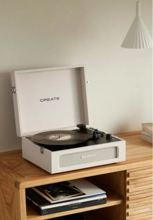 RECORD PLAYER RETRO - Tocadiscos Retro con Bluetooth, USB, SD, MicroSD y MP3