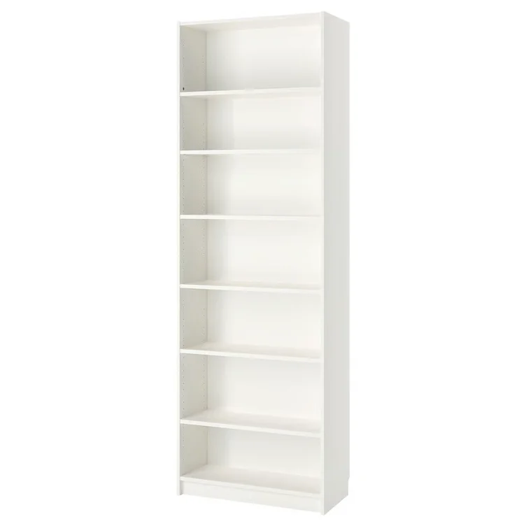 BILLY Bookcase with height extension unit - brown walnut effect 31 1/2x11x93 1/4 "