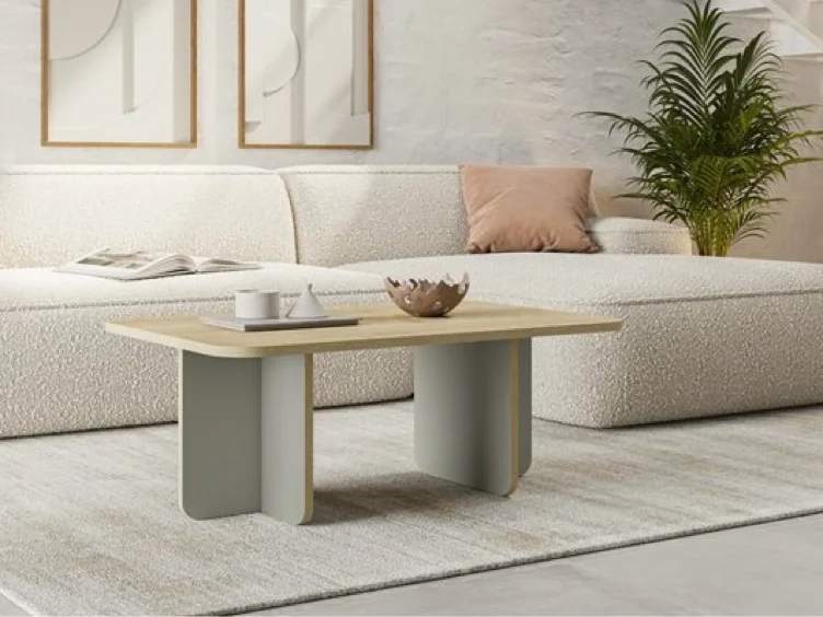 Mesa de centro retangular HILLARY