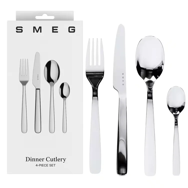 SMEG Conjunto 4 Talheres Refeição 