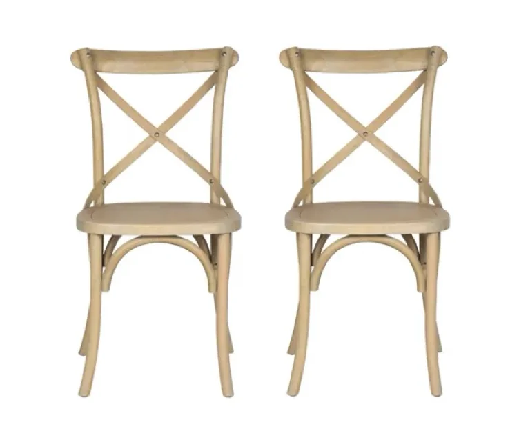 Conjunto de 2 cadeiras de cozinha BISTROT II 