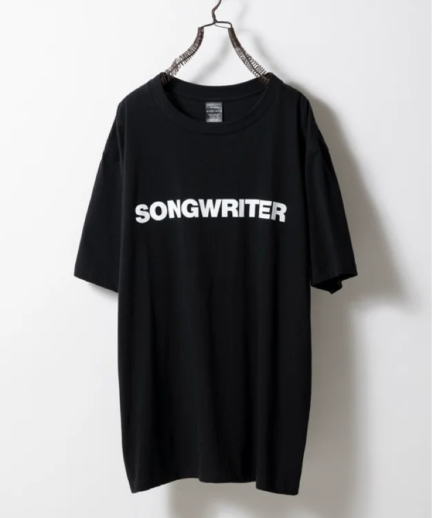 SONGWRITER T-SHIRT / ソングライターロゴ Tシャツ | ナンバーナイン（NUMBER (N)INE）公式通販