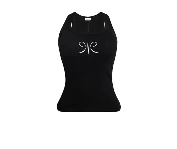 Monogram Black Tank