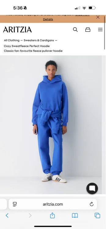 Cozy Sweatfleece Perfect Hoodie