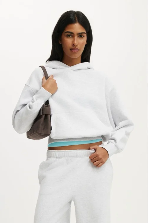 Boxy Fleece Hoodie