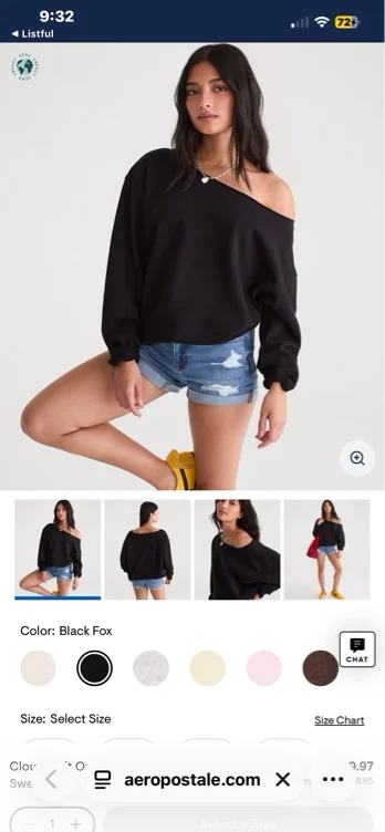WomenTopsHoodies + SweatshirtsCloud Soft Oversized Off-The-Shoulder SweatshirtCloud Soft Oversized Off-The-Shoulder Sweatshirt