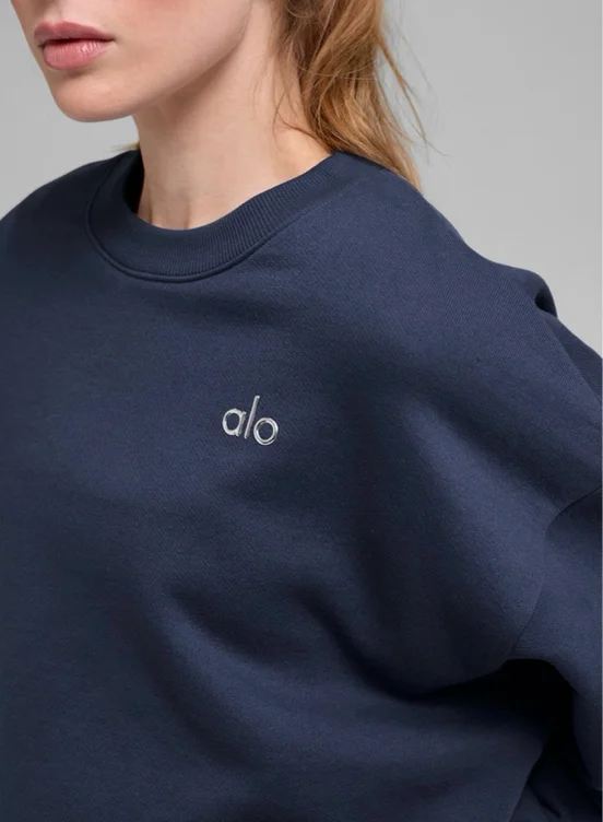 Accolade Crew Neck Pullover - Clover Green