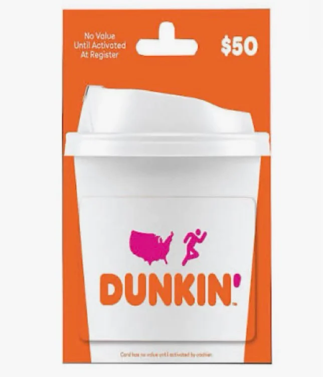 
    Gift Cards  |
    Dunkin'®
