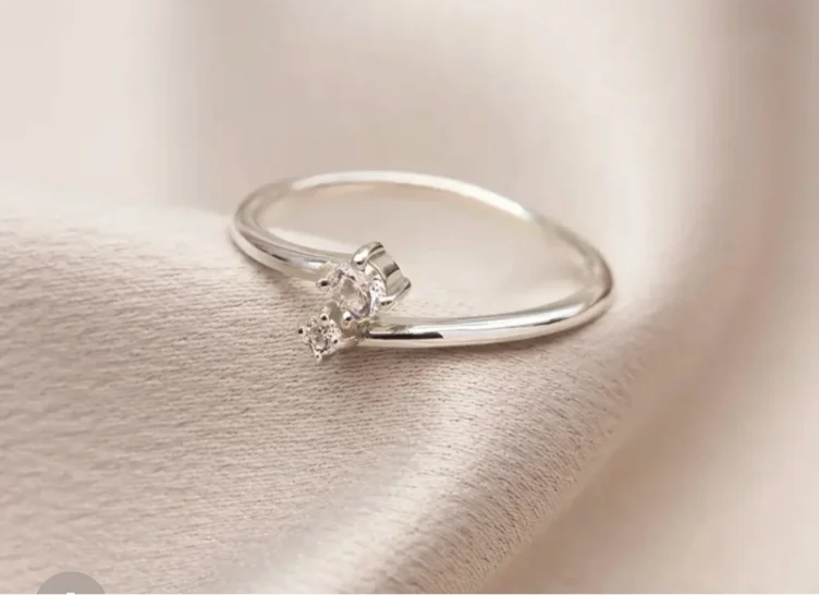 Silver/gold rings 