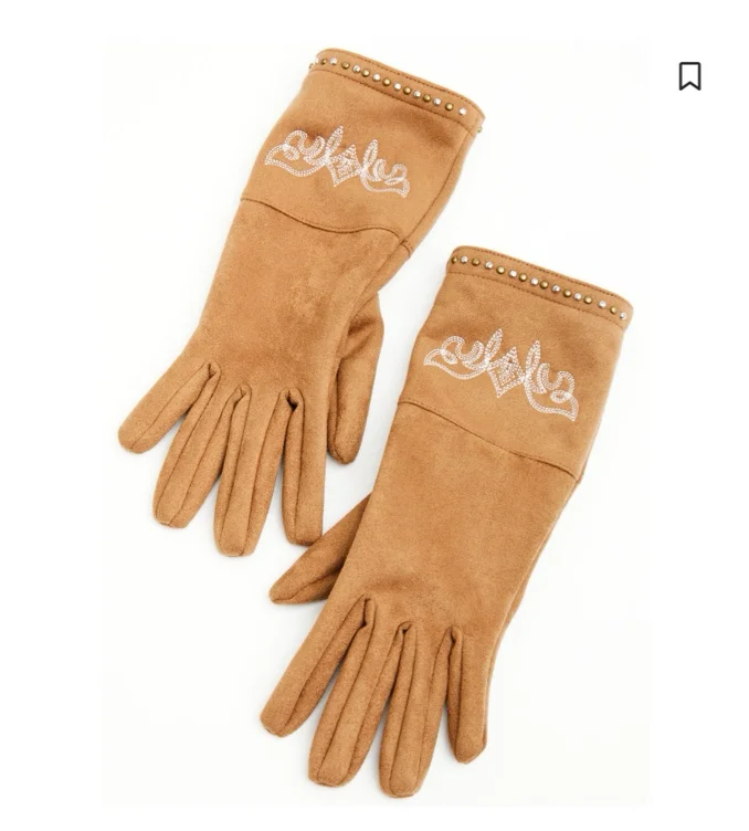 Idyllwind Women's Dorset Mircrosuede Boot Stitch Gloves | Boot Barn