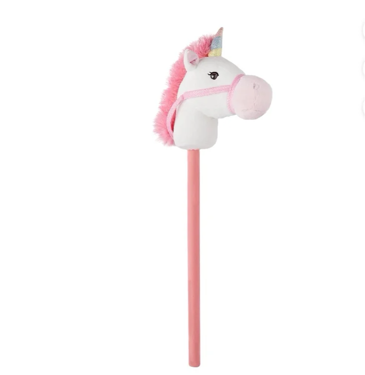 Kid Connection Plush Riding Stick Unicorn, Ages 3+, Toddler Toys