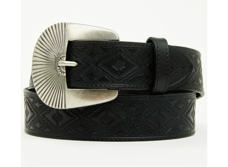 Shyanne Women's Everly Southwestern Embossed Sunrise Buckle Belt | Boot Barn