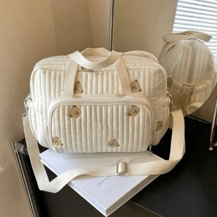 BOLSO MATERNIDAD OSITO TAMAÑO MEDIANO – Suricatas Tienda Infantil