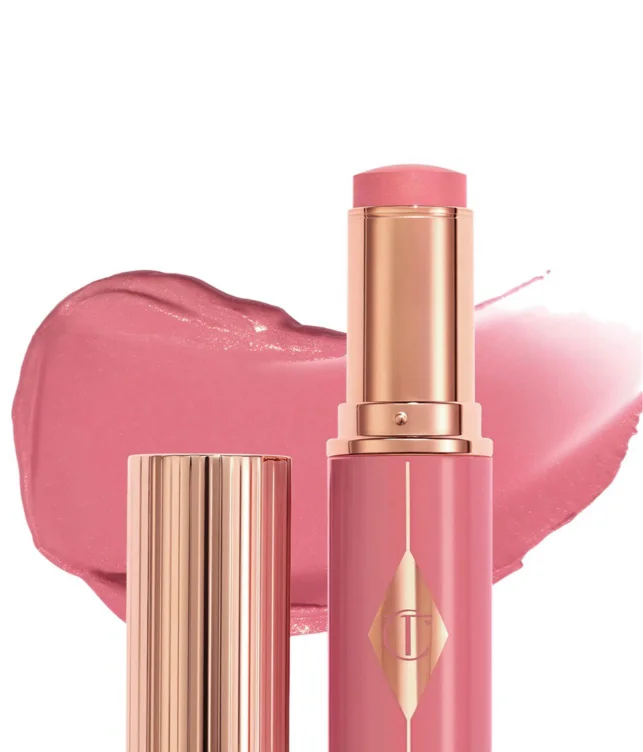 Unreal Lip + Cheek Glow Blush Stick with Hyaluronic Acid - Pinky Glow