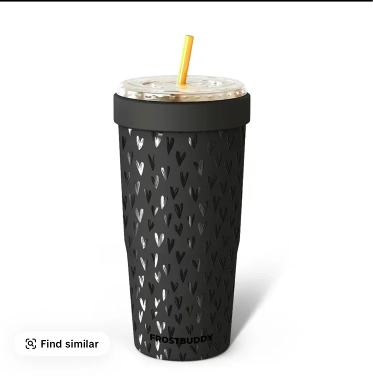 To-Go Buddy - Universal Cup Insulator for to-go cups - Keeps Drinks Hot Cold 12+ Hours - Vacuum Insulated Tumbler