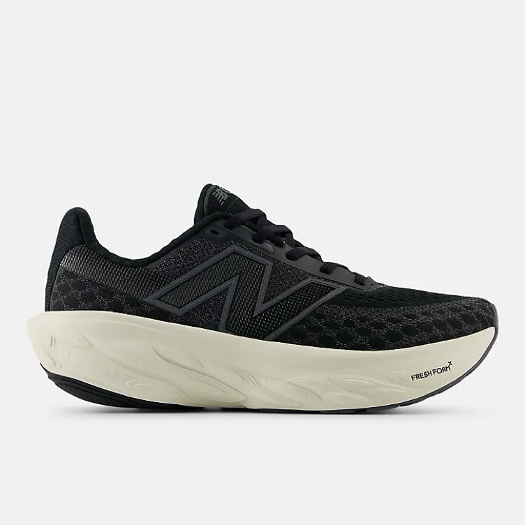 New Balance Men's Fresh Foam X 1080v14 Running Shoes, Size 11.5, Black/Black Metallic