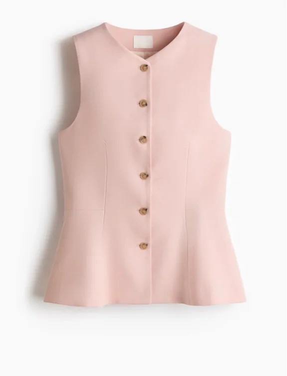 Peplum Vest