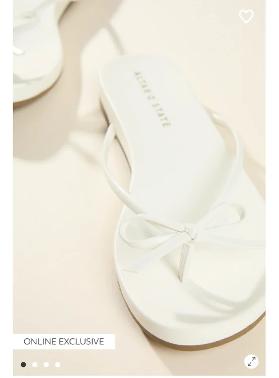Michelle Bow Sandals