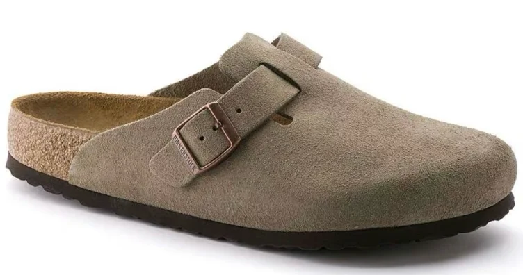 Boston Soft Footbed Suede Leather