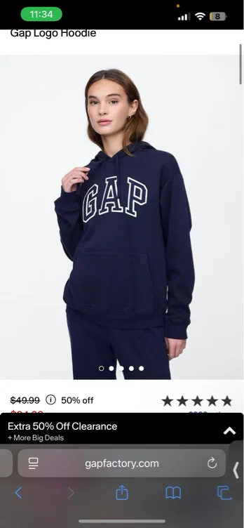 Gap Logo Hoodie