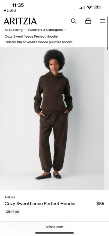 Cozy Sweatfleece Perfect Hoodie