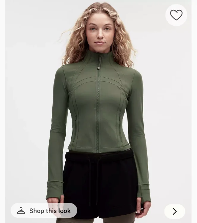 Define Cropped Jacket *Nulu -green-10