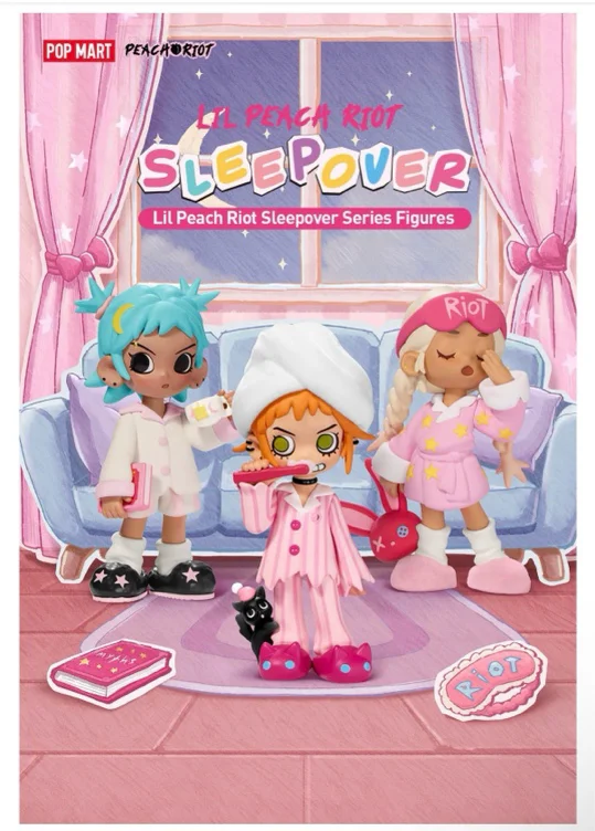 Lil Peach Riot Sleepover Series Figures|POP MART US Official