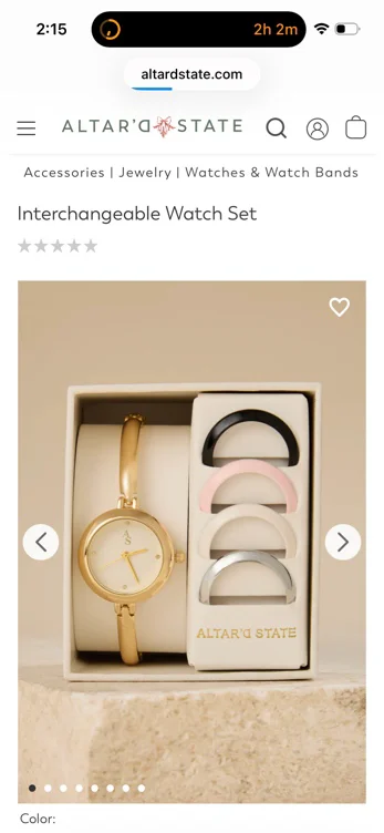 Interchangeable Watch Set