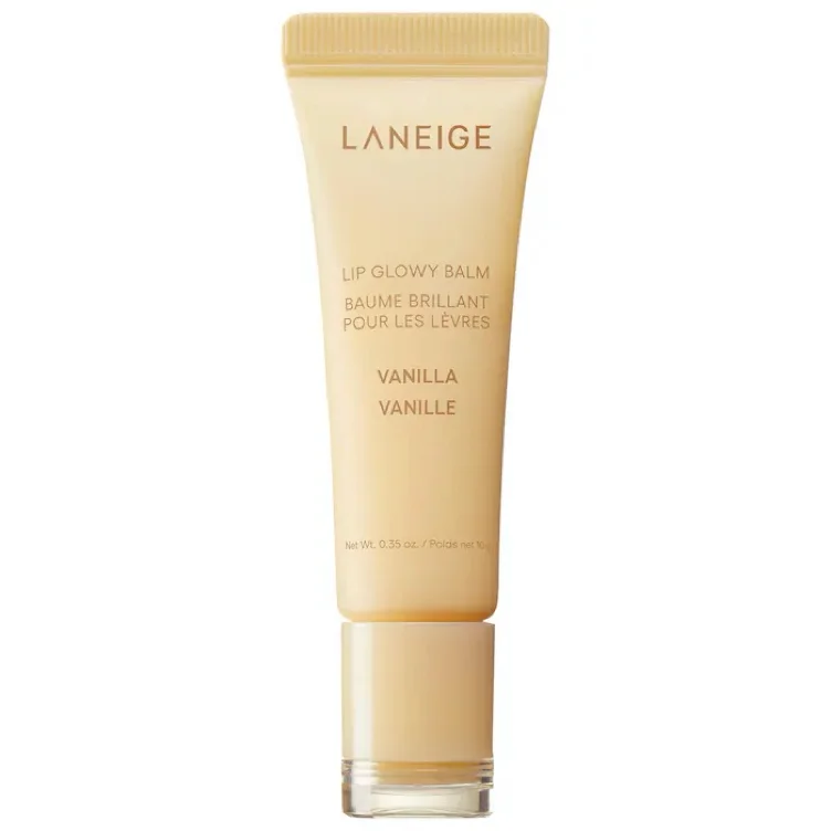 Lip Glowy Balm – Lightweight Hydration Lip Treatment with Shea Butter - Vanilla