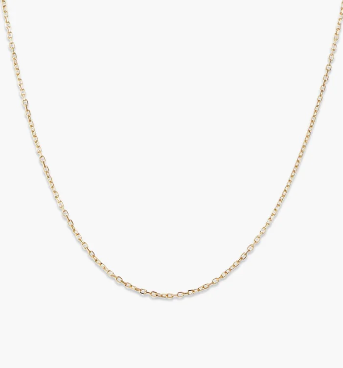 14k Yellow Gold / 16-18 inches