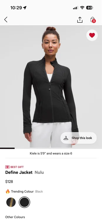  lululemon *Define Jacket Nulu - Black - 0