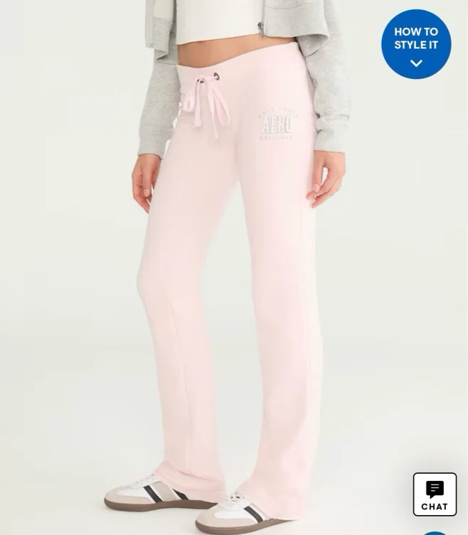 Aero West Coast Fit & Flare Sweatpants