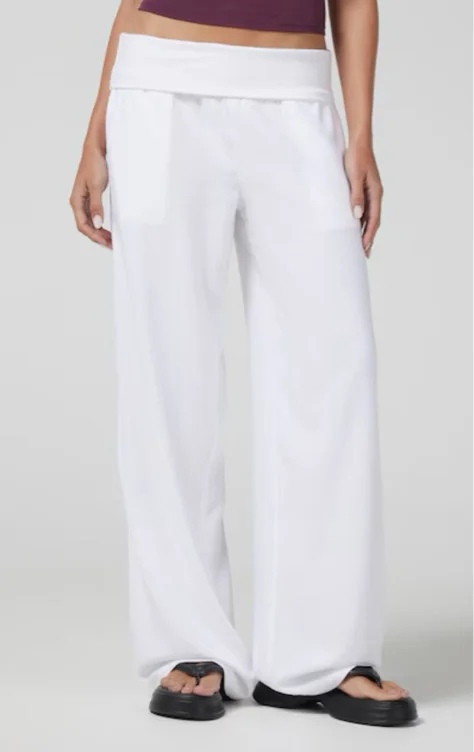 Drift Rollover Linen Pant  - Jay Jays Online