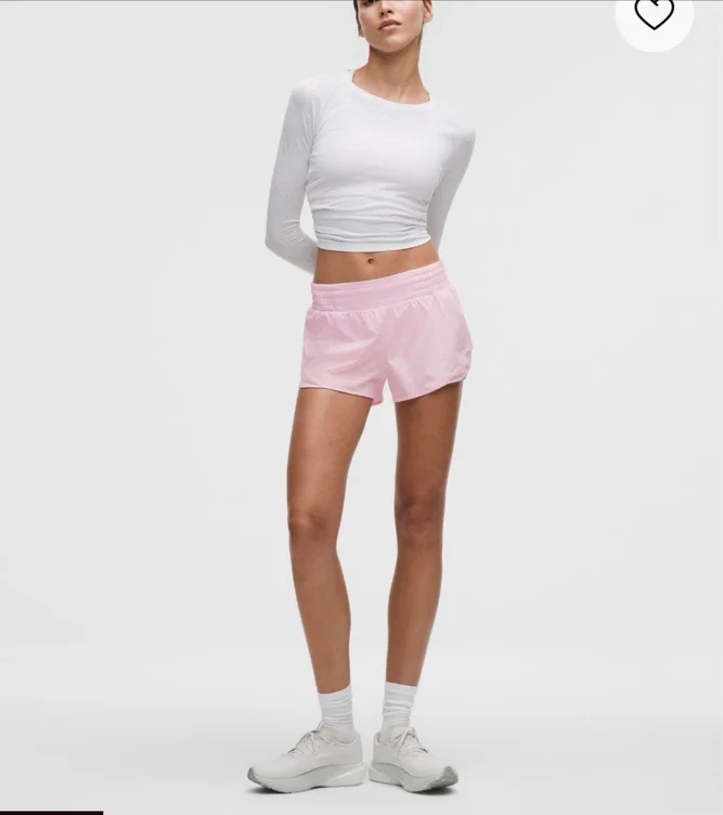 Hotty Hot High-Rise Lined Short 2.5" - White - 12
