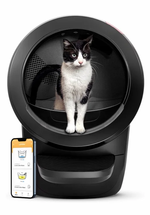 Whisker Litter-Robot 4 Automatic Self-Cleaning Cat Litter Box