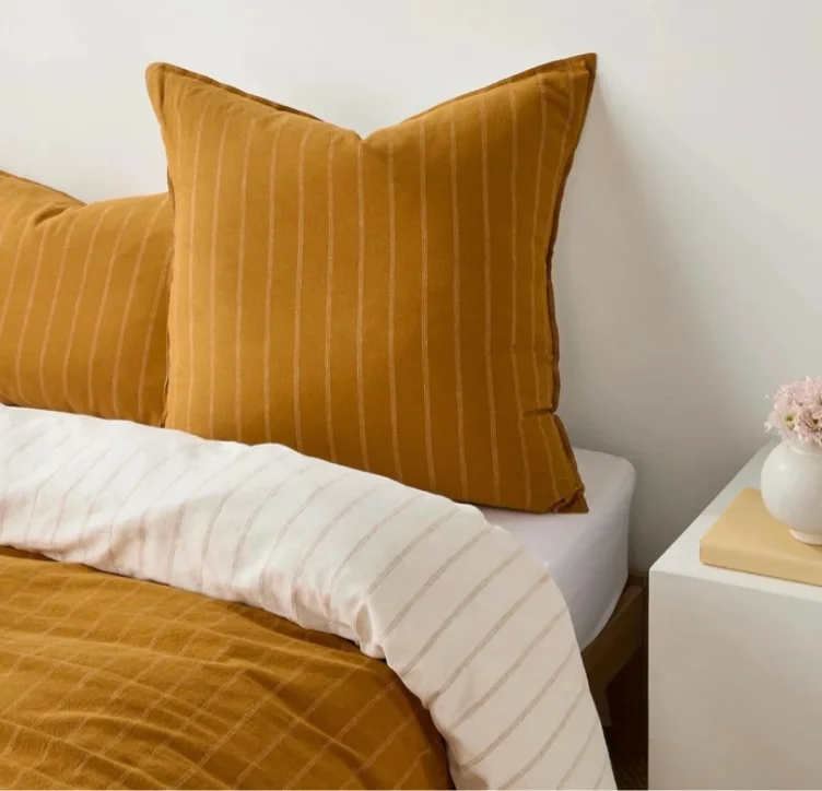 Adelle Stripe European Pillowcase