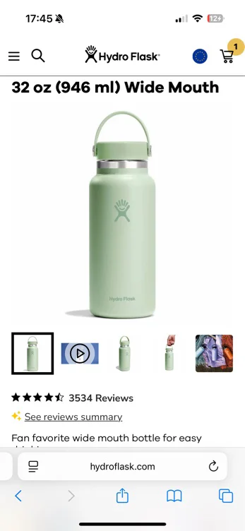 32 oz (946 ml) Wide Mouth