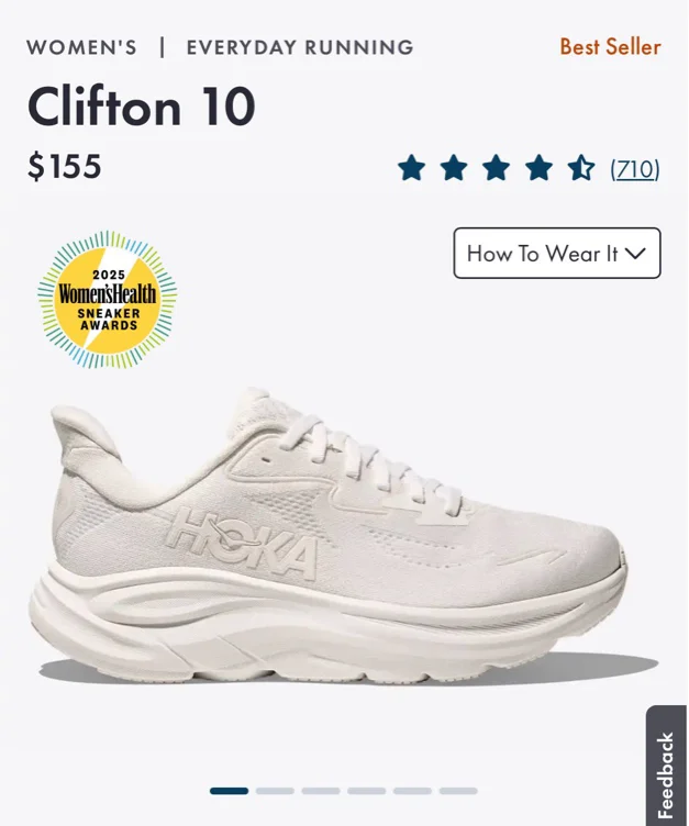 Women's Clifton 10