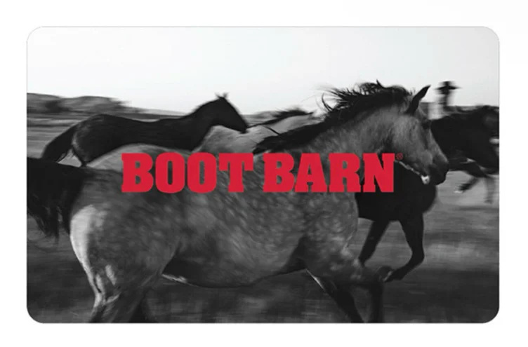 Boot Barn Horse Logo Gift Card