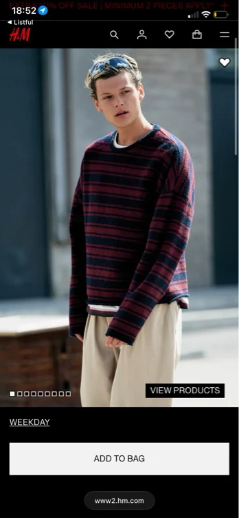 Boxy Knitted Jumper - Light Grey Melange