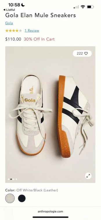 Gola Elan Mule Sneakers