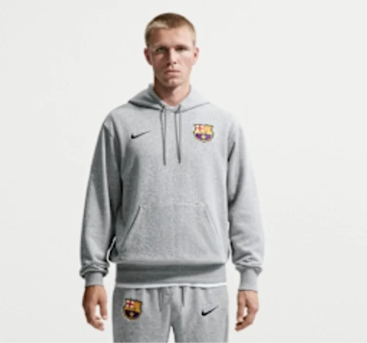 Nike FC Barcelona Men's French Terry Hoodie