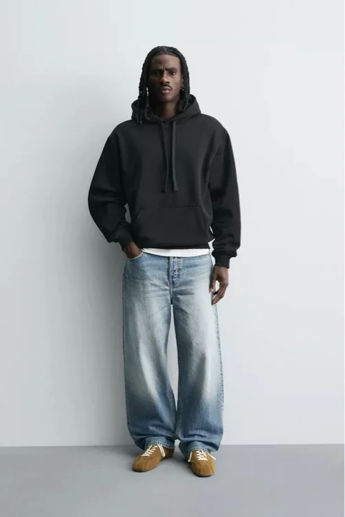 Zara | Basic Heavyweight Hoodie