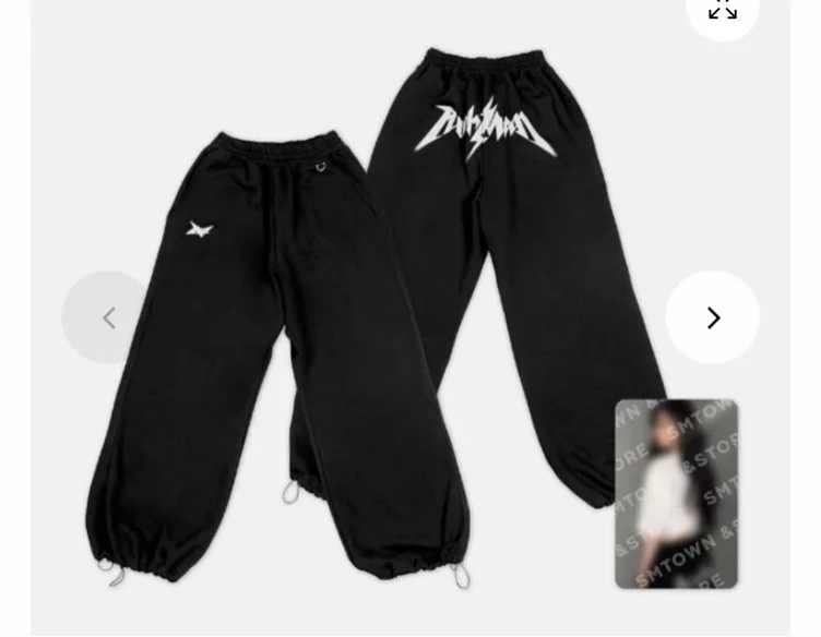 [PRE-ORDER] aespa WEEK Rich Man POP-UP Official MD - PANTS SET
